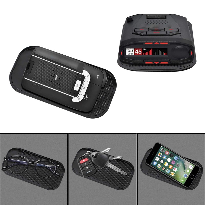 Radar Detector Dash Mat - Anti-Slip Magic Pad, Car Dashboard
