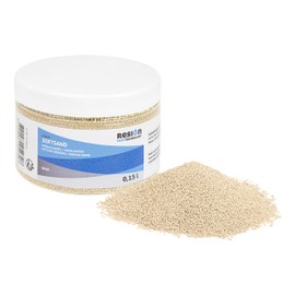SoftSand Non-Slip Coating Rubber Particles - Beige - 0.15 L - Rubber Sand Ideal as a Non-Slip Coating for Boats and Pool - Medium Grain - for Mixing with Paint - Coating