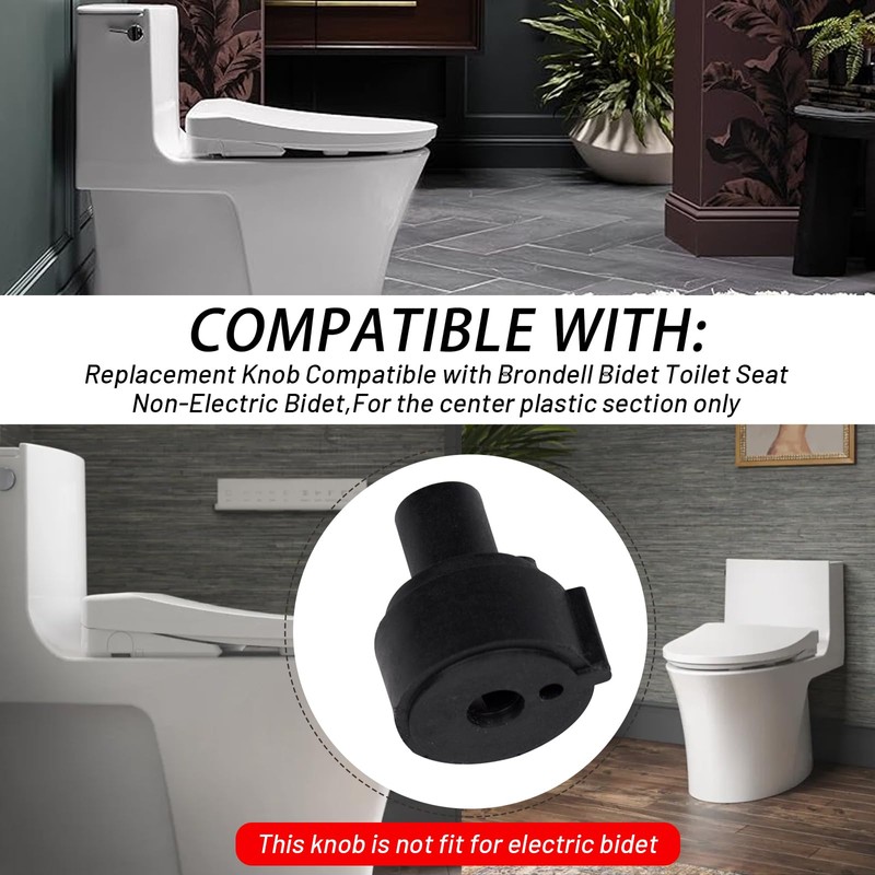 Ciuouient Replacement Knob Compatible with Brondell Bidet Toilet Seat Non-Electric