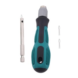 TOPFROP Nipple Screwdriver Nipple Removal & Insertion Tool Bicycles Rims Spokes Screwdriver with Handle Bike Nipple Driver Tool