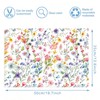 100 Sheets 20x14 Inch Floral Tissue Paper for Bouquets and