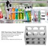 Test Tube Rack Stainless Steel Test Tube Holder - Laboratory