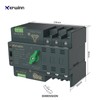 KERWINN Mini ATS Automatic Transfer Switch 100 amp Manual Transfer