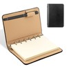 Notizbuch A7 Kleines mit Lederumschlag, Ringbuch A7, Notizbuch Klein, 6