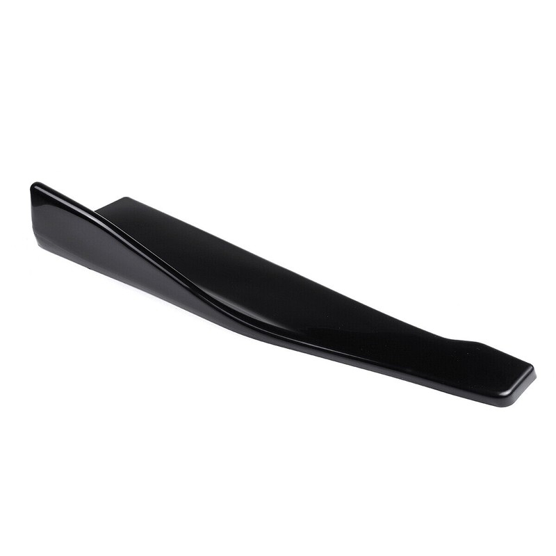 ZTT Gloss Black Rear Lip Side Splitter Corner Apron Spat