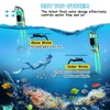 Greatever Dry Snorkel Set,Panoramic Wide View,Anti-Fog Scuba Diving Mask,Professional Snorkeling