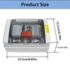 aikoolwer Solar PV Combiner Box Surge Protector DC 1000V 32A