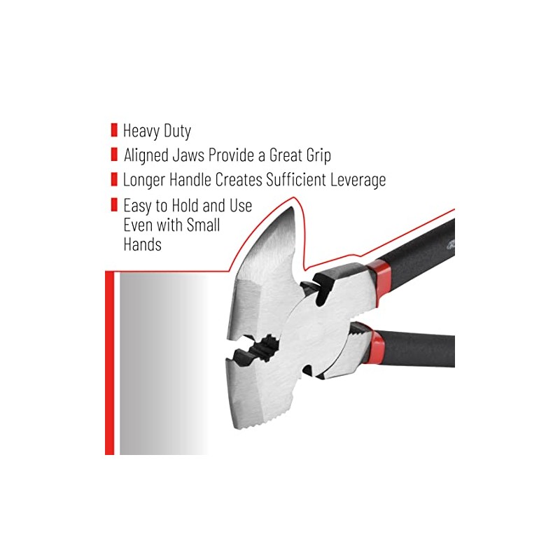 Bates - Multi-Plier Fence Tool, Nail & Staple Puller, Cutting