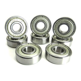 TRB RC 8x22x7mm ABEC 3 Precision Skate Ball Bearings Metal Shields (8)