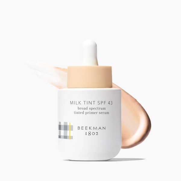Beekman 1802 Milk Tint Face Primer with SPF 43, Light