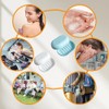 Four Plastic soap Dishes, Covered soap Dishes, Bathroom soap Stand.