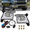 RANSOTO LED Fog Lights for 2019-2023 Chevy Silverado 1500 2500HD