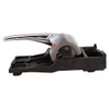 TRQ Rear Left Interior Door Handle Chrome & Stone Gray
