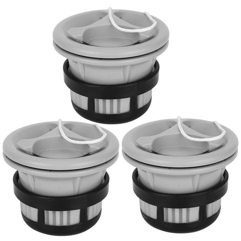3Pcs Safety Air Valve with Filter Mesh Accessory for Inflatable