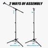 GLEAM Microphone Stand for Light Microphone less than 1 LB