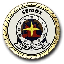 Military Productions VMGR-152 Sumos US Marine Corps Challenge Coin