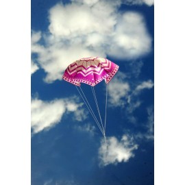Douglas Rocket Universal Parachute Kit (Makes 2 Plastic Model Rocket Parachutes) Purple