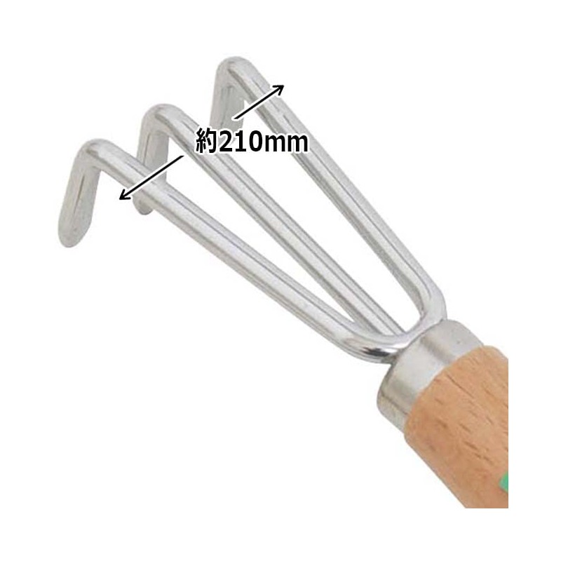 千吉 ミニクマデ 盆栽 狭い所の土ならし・土おこし用 SGMT-3