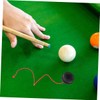 Mipcase 2pcs Snooker Cue Chalk Holder Rubber Non Slip Billiards