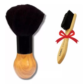 Lobo Bledo Madera Sacudidor + Cepillo Limpiador De Regalo