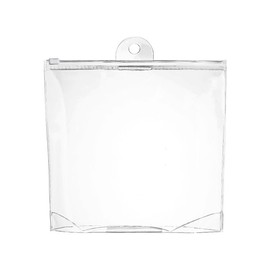 PVC triangular pouch (2) transparent / PVC 삼각 파우치 (2) 투명