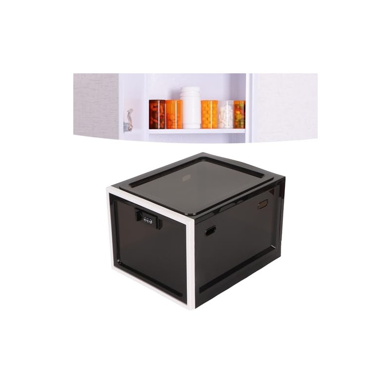 Caja de bloqueo transparente, caja de bloqueo Clear Food Storage