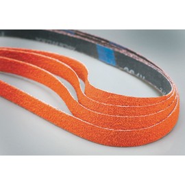 Norton Sanding Belt, 18" Length, 1/2" Width, Ceramic, 40 Grit, Coarse, Coated, R980P Blaze, EA1