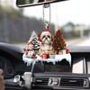 Talataca Shih Tzu 2D Flat Christmas Ornament, Shih Tzu Gift