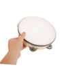 KICHOUSE Hand Drum Wooden Tambourine for Educational Musical Instrument for