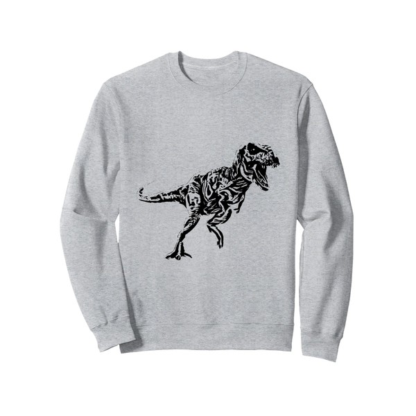 Tyrannosaurus Rex Motif Dinosaurs Dino prehistoric Predator Sweatshirt