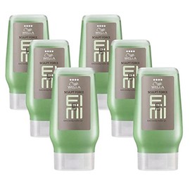 Wella EIMI Sculpt Force Flubber Gel Extra Strong 125 ml (Pack of 6)