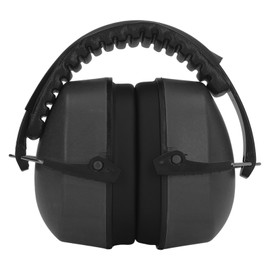 Baby Ear Muffs Noise Blocking Hearing Protection Free Rotation Infant Headphone for Sleeping Black