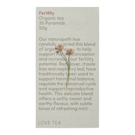 Love Tea Fertility Pyramid Tea Bags, 20 Tea Bags