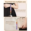 Handlein Wristlet Keychain for Women and Men, Key Chain Holder,
