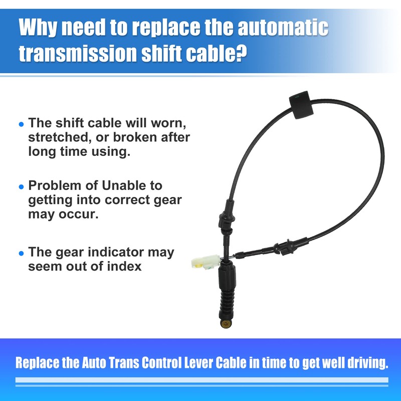 A ABSOPRO 12559260 Automatic Shift Cable for Corvette C5