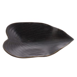 AREOhome HomArt 7131-0 Begonia Leaf Tray, Small, Bronze,Green,8 x 5 x 1.5 hes