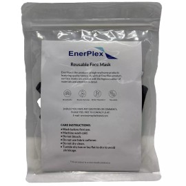 EnerPlex Reusable Face Mask 3-pack Black