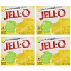 Jell-O Island Pineapple Gelatin Mix, 3 oz Boxes (Pack of