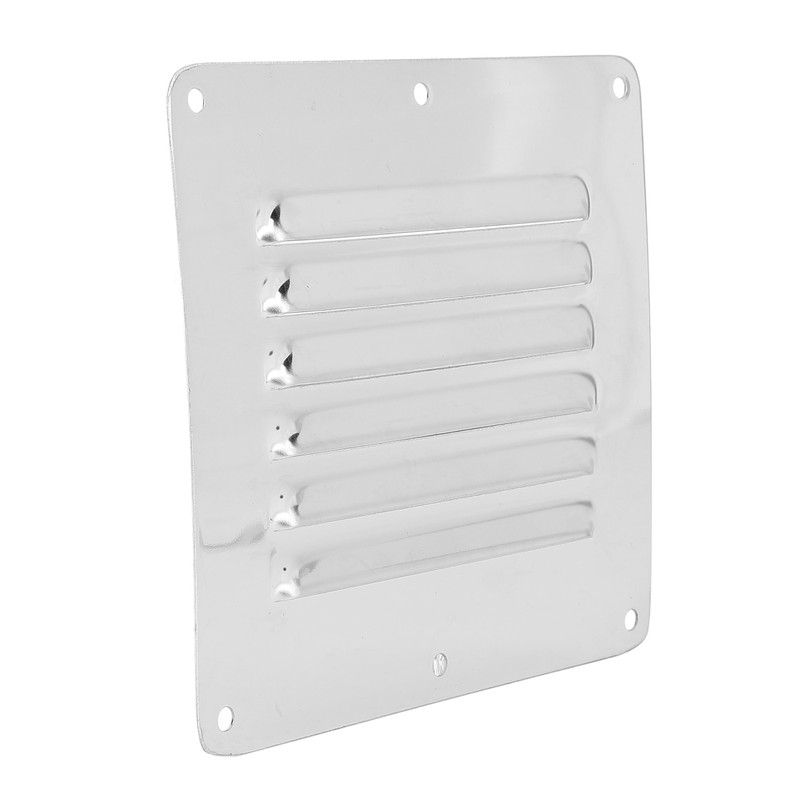 Boat Louvered Vent Rustproof 304 Stainless Steel Marine Ventilation Grille