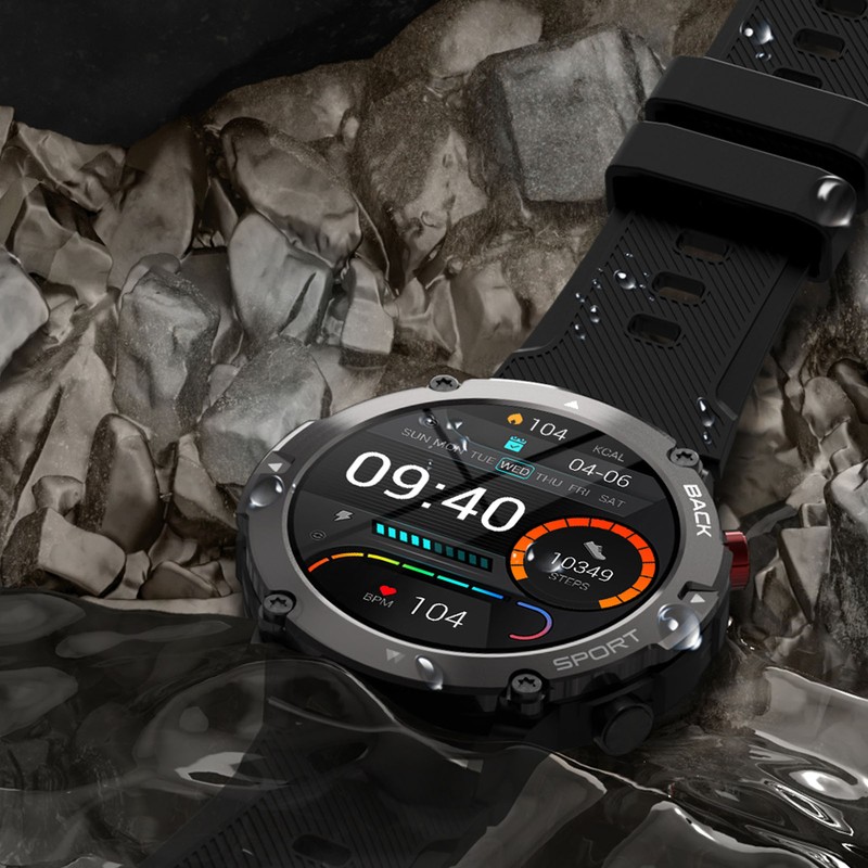 Outdoor Intelligent Watch Bluetooth Calling Men Fitness Wristwatch Electronic Watch