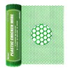 Moyios Green Plastic Chicken Wire Mesh 15.7in*10ft Durable Plastic Chicken