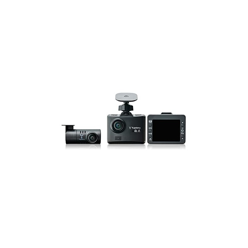 Yupiteru DRY-TW6000d Dash Camera, Front and Rear 2 Cameras, HD