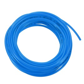 sourcing map Pneumatic Tubing Pipe Pu Hose 4mm OD x 2.5mm ID 10 Meters(32.8 FT) Air Compressor PU Polyurethane Line Hose Tube for Air Compressor Water Fluid Transfer, Blue