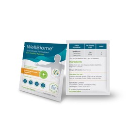 Prebiotic Fibre Complex for Gut Health by Wellbiome - Probiotic Support, Digestive Wellness, Immune System Boost - Dietary Supplement for Healthy Microbiome Balance - 30 Servings