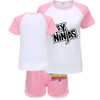 Forlcool Ninjas Merch Pjs Girls Pyjamas Tshirt+Shorts 2pcs Clothing Set