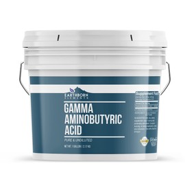 Earthborn Elements Gamma Aminobutyric Acid (GABA) 1 Gallon Bucket, Pure & Undiluted, Dietary Supplement
