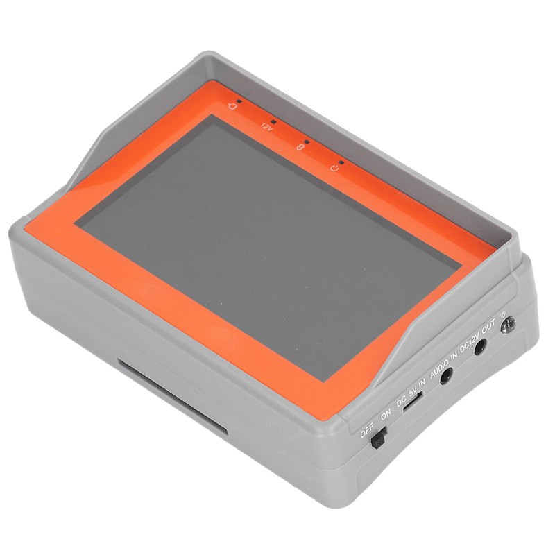 4.3in HD Video Monitor Tester Portable Analog Coaxial AHD Video