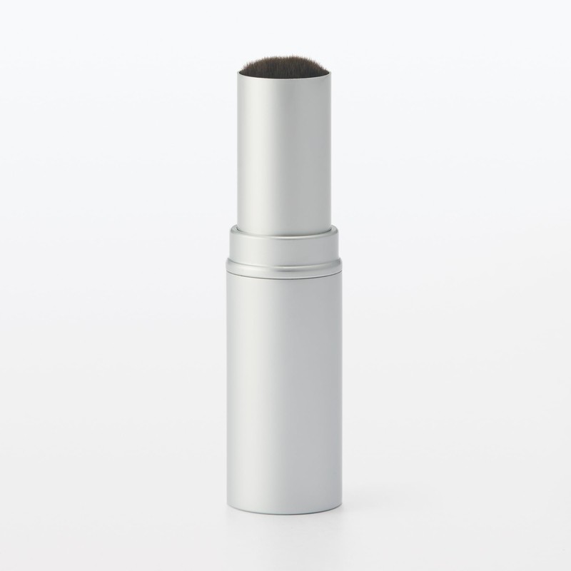 MUJI 44594575 Polyester Portable Teak Brush, Retractable Type, Diameter 0.9