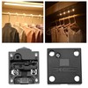OTOTEC 2PCS Cabinet Light Switches Normally Closed Wardrobe Touch Switch