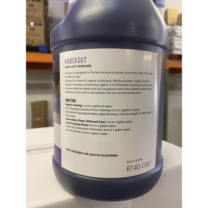 CUI Solutions Knockout by Capital Fresh Heavy Duty Industrial Strength